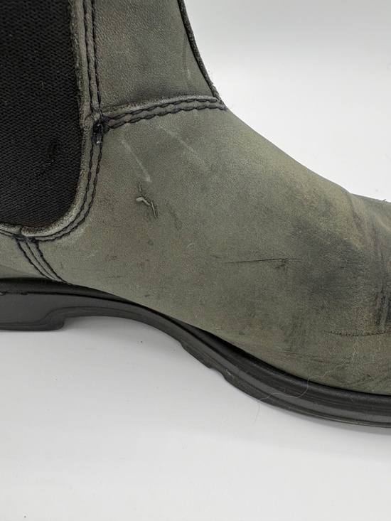 Blundstone Olive Green Chelsea Work Boots main image 6